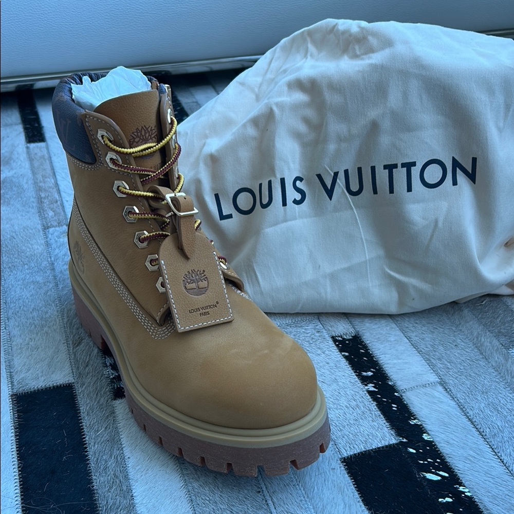 Louis Vuitton x Timberland Tan and Brown Men’s Boots (Limited Edition)